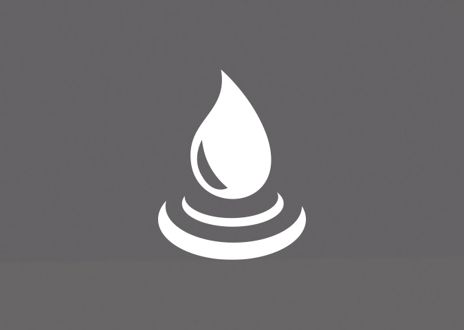 Symbol Wassertropfen