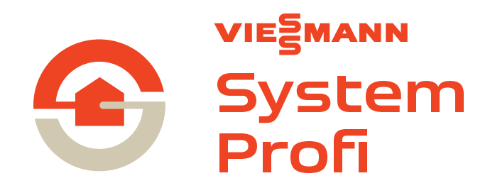 Logo Viessmann System Profi in Rot