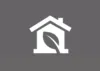 Symbol Haus mit Blatt